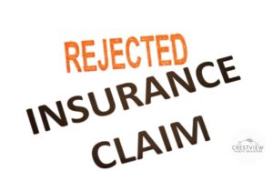 Rejected insurance claim