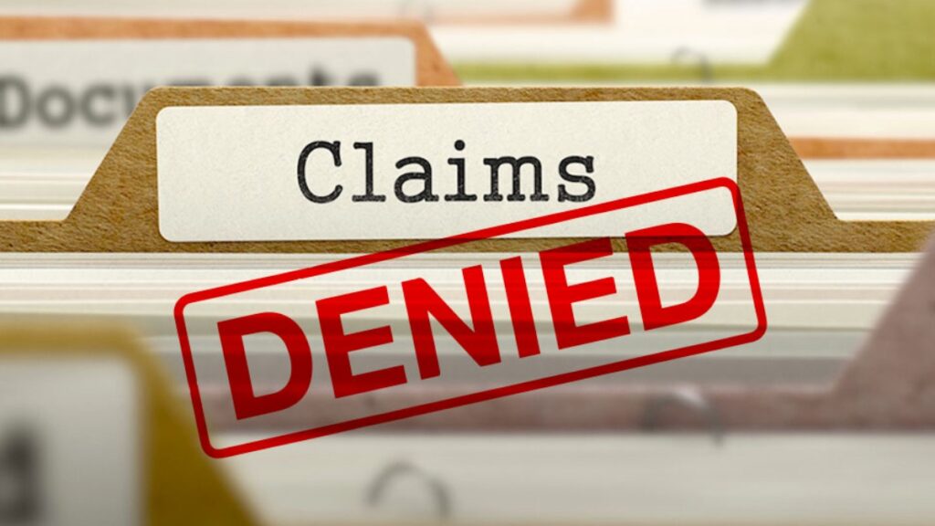 fire insurance claim denied