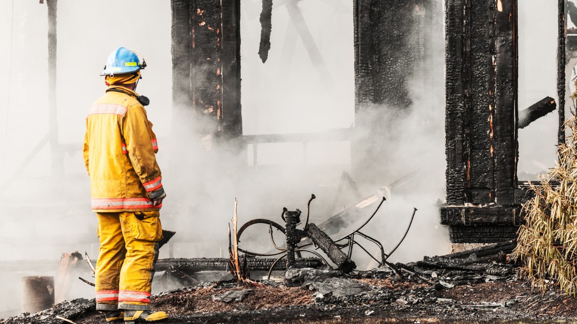 fire damage insurance claim