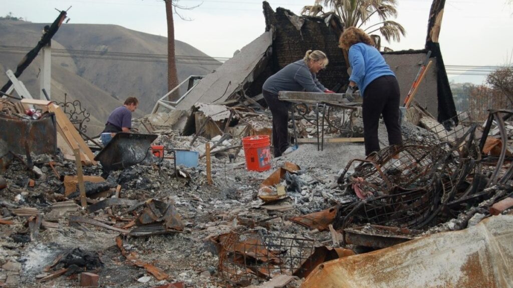 California wildfires public adjuster