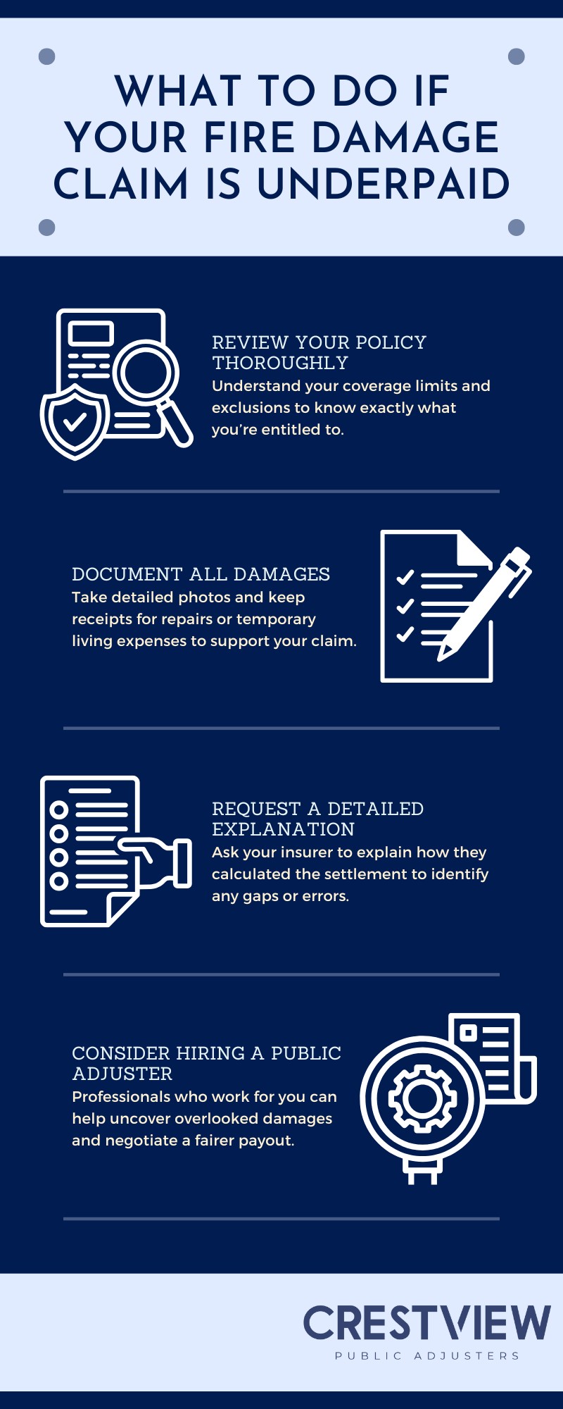 What To Do If Your Fire Damage Claim Is Underpaid 2 What to Do If Your Fire Damage Claim Is Underpaid