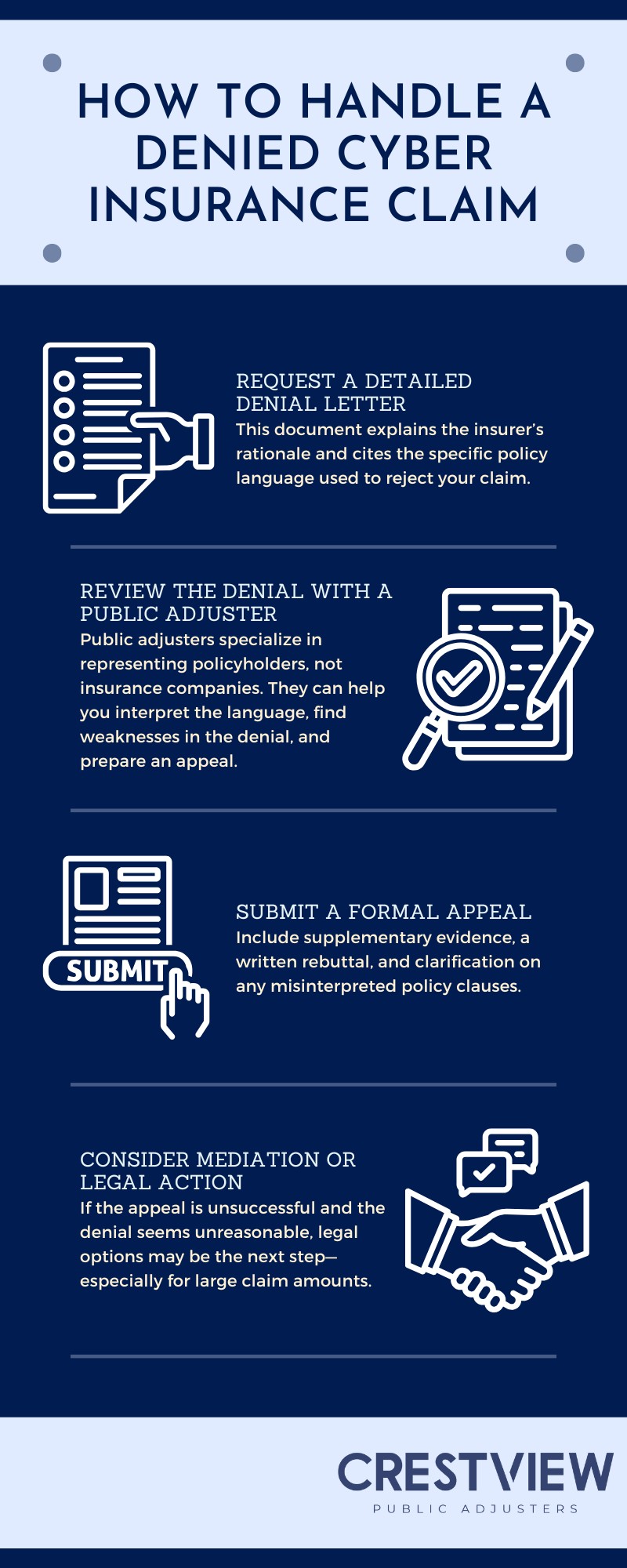 Common Reasons Cyber Claims Are Denied 2 Common Reasons Cyber Claims Are Denied
