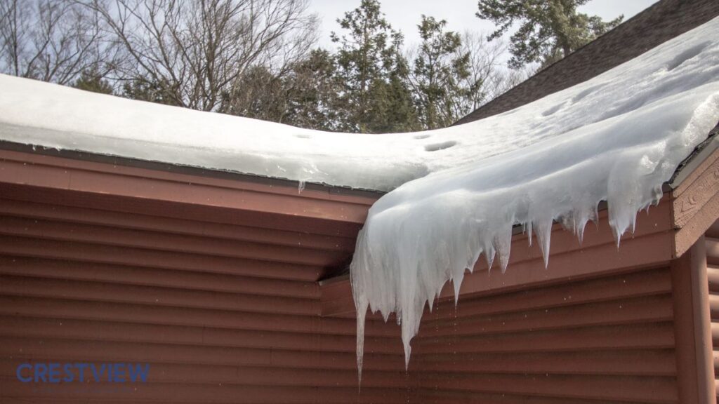 Ice Dam Roof Leak Insurance Claim: How To Prove Winter Roof Damage 3 ice-dam-roof-damage