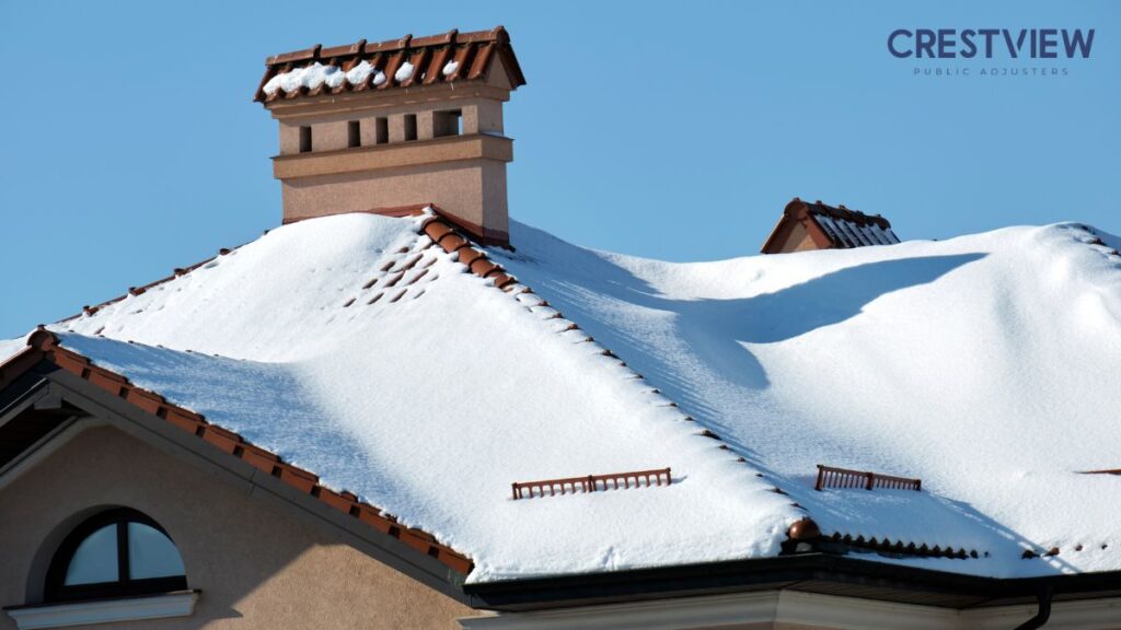 Ice Dam Roof Leak Insurance Claim: How To Prove Winter Roof Damage 2 snow-melt-leak