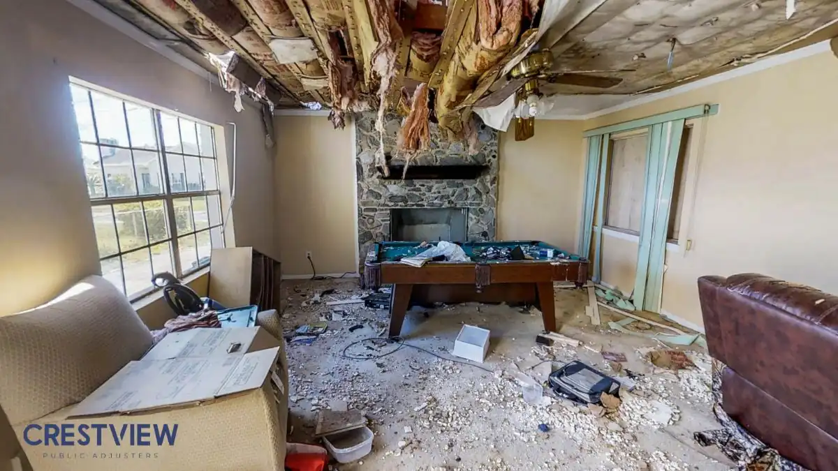 interior-water-damage-ceiling-collapse-home-insurance-claim