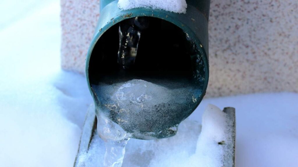 Frozen Pipe Insurance Claim In New Jersey: What To Do Before, During, And After A Burst 1 Frozen pipe blocked with ice, a common cause of a frozen pipe insurance claim in New Jersey